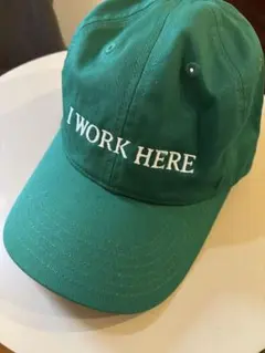 新品　IDEA BOOKS キャップ CAP グリーン