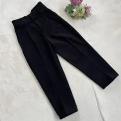 美品⭐️ZHEXIBEIER ハイウエスト テーパードパンツ スラックス 黒 L