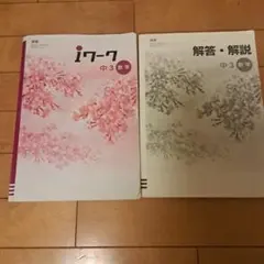 iワーク 中3 数学 + 解答・解説