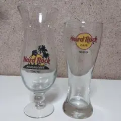 B'z Hard Rock Cafe パイントグラス　新品未使用 B'z☆エキシビジョン☆ハードロックカフェコラボ限定☆パイン