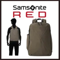 ○★新品 未使用 Samsonite red ポケッツバックパック 定番リュック