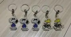 新品5個セット　スヌーピー　目印チャームのサムネイル