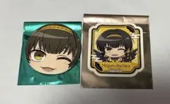 ブルーロック スマイルベースカフェ 缶バッジ 缶バッチ　ステッカー　蜂楽廻