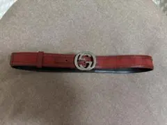ブルガリ BVLGARI ベルト 赤 swag Y2K 00s archive - メルカリ