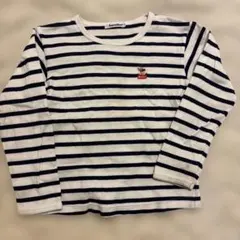 familiar ストライプ 長袖カットソー 120cm