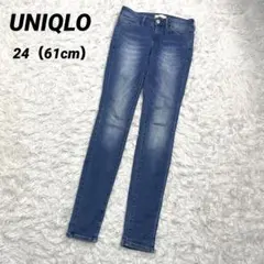 UNIQLO ユニクロ　UT スキニーデニムパンツ　ジーンズ　24 61cm