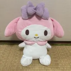 【景品用】マイメロ ぬいぐるみバッグ リュック ポーチ付き 2WAY バッグ