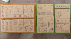 となりのトトロ　草花スタンプ＆思い出スタンプ