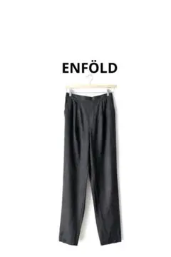 ENFOLD エンフォルド ウールサキソニー　ジョッパーズパンツ 40 グレーのサムネイル