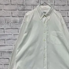 ブルックスブラザーズ長袖シャツ！ホワイトL 0317