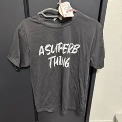 ※最終お値下げ※ロゴtシャツ　スミクロ　キレサラのサムネイル