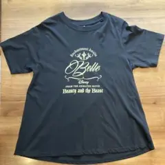 X L⭐︎ブラック⭐︎美女と野獣 ベル Tシャツ 半袖