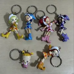おジャ魔女どれみ フィギュア　キーホルダー　6種