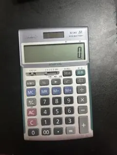 CASIO AZ-26S 電卓【ケース・説明書付】学校用実務電卓簿記・検定用