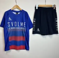 150cm スボルメ　ジュニアプラシャツプラパン ブルーネイビーのサムネイル