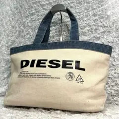 DIESEL ディーゼル デニム キャンバス トートバッグ A4 Y2K