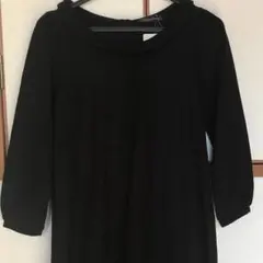 green label relaxing ブラック ワンピース フリーサイズ