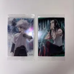 【未開封】HUNTER×HUNTER キルア、イルミ 2枚セット(イタジャガ)