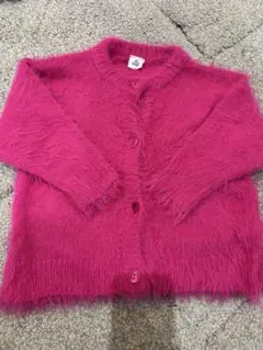 マイリトルワンダー　 ピンク カーディガン 100cm