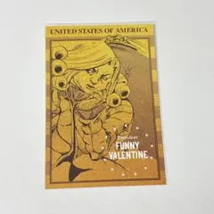 ジョジョ ジョジョキャラバン2 ポストカード ファニー・ヴァレンタイン