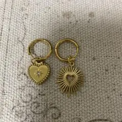 限定セール！現品限り！ゴールドピアス　ハート　太陽　大人カジュアル　シンプル　海