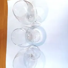 ガラス製ワイングラス 3個セット