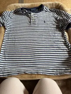 Polo Ralph Lauren ストライプ ポロシャツ M