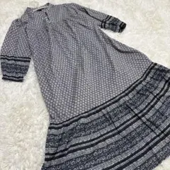 美品　ANNA SUI　ユニクロコラボワンピース　M ブラック系