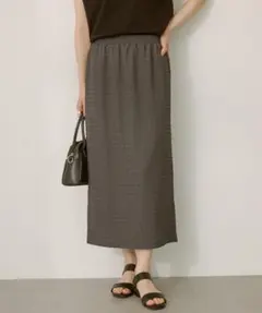 AMERICANHOLIC シャーリングナロースカート　Ｌチャコールグレーのサムネイル