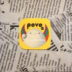 povoステッカー　シールのサムネイル