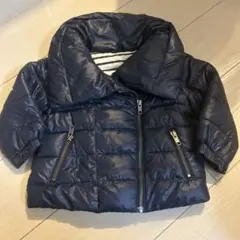 baby GAP ダウンコート　ネイビー　フード無し