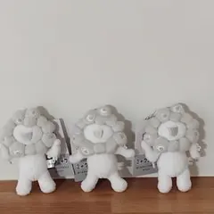 白ミャクミャク ボールチェーンマスコットABC 3点セット