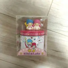 キキララ　ララのハッカパイプ(フィギュア)　湯呑み　1990年代レトロ　希少 キキララ ララのハッカパイプ(フィギュア) 湯呑み 1990年代レトロ 希少