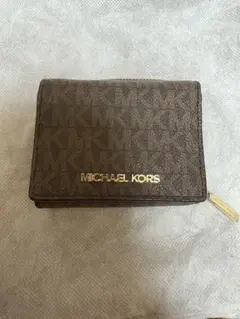 MICHAEL KORS 三つ折り財布 ブラウン
