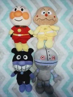 アンパンマン ぬいぐるみ 4体セット