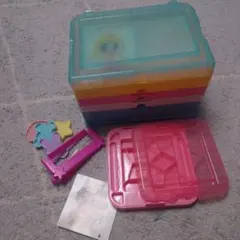 アクアビーズセット カラフル ビーズと型抜きプレート