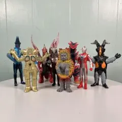 ウルトラ怪獣シリーズ ソフビ 8体 まとめ売りのサムネイル