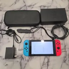 Nintendo Switch 本体 ネオンブルー ネオンレッド SDカード付