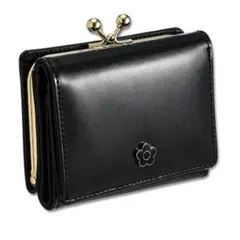 ♡美品♡ MARY QUANT エナメルレザー ミニウォレット ブラック