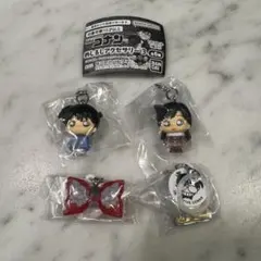 名探偵コナン　めじるしアクセサリー3 ガチャ　4点セット