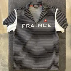 le coq sportif ストライプゴルフシャツ Mサイズ