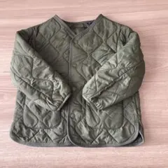 UNIQLO キルティングジャケット 110サイズ オリーブグリーン