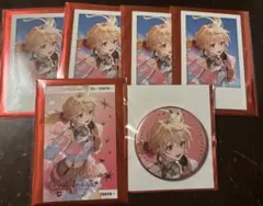 家長むぎ NIJISANJI WORLD TOUR 缶バッジ・チェキ風カード