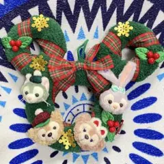 ダッフィー&フレンズ クリスマスリース