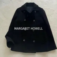 ⭐️値下⭐️マーガレットハウエル　ショートコート　サイズⅡ ワークテイストの中に英国トラッドな品を纏う《MHL（エムエイチエル