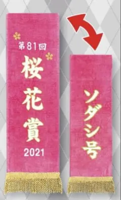 ソダシ 優勝レイバスタオルのサムネイル