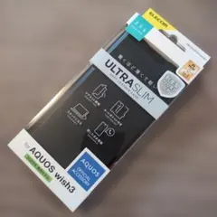AQUOS wish3用 ELECOM ソフトレザーケース ULTRA SLIMのサムネイル