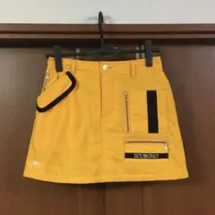 美品　ルコックゴルフ　中綿　スカート　７　マンゴー　秋冬　le coq golf
