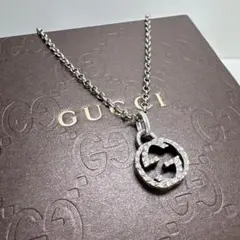 GUCCI グッチ ハート ネックレス GG Ag925 TWICE モモ 着用 - メルカリ