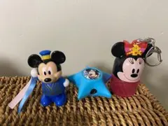【Disneyキーホルダー&おもちゃ3点セット】